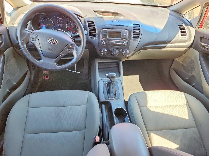 2014 Kia VIN KNAFK4A63E5068489 COPART salvage auction — FRONT END, Md - Cert Of Salvage < 75% Damage, sold $725 on 2026-07-14 (photo 8)