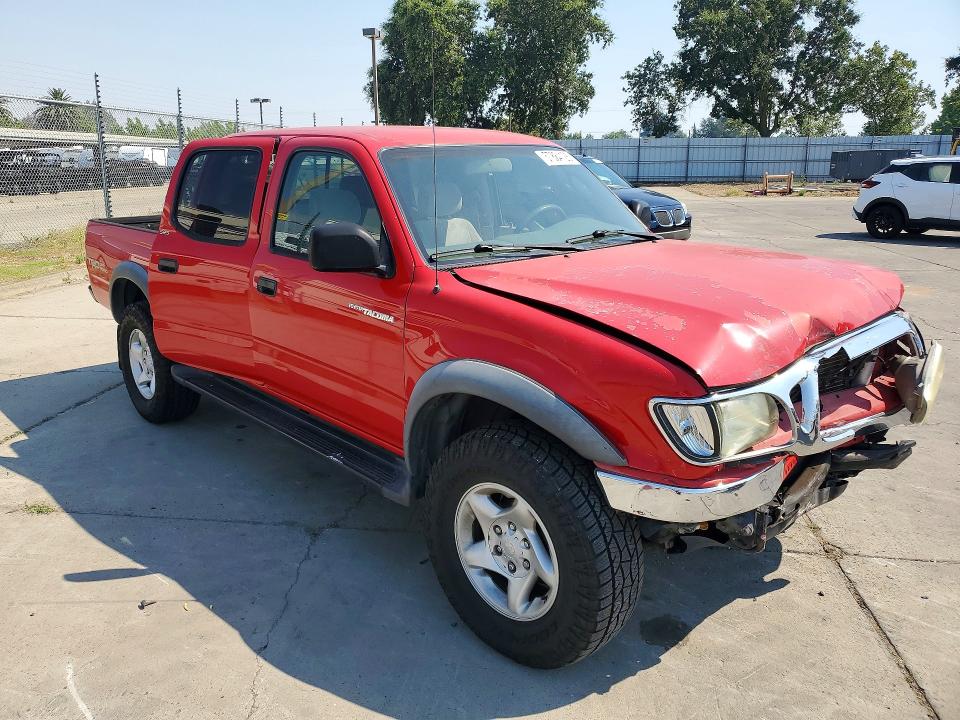 2004 Toyota Tacoma VIN 5TEHN72N84Z438194 COPART salvage auction — FRONT END, Ca - Salvage Certificate, sold $8,000 on 2026-08-24 (photo 4)