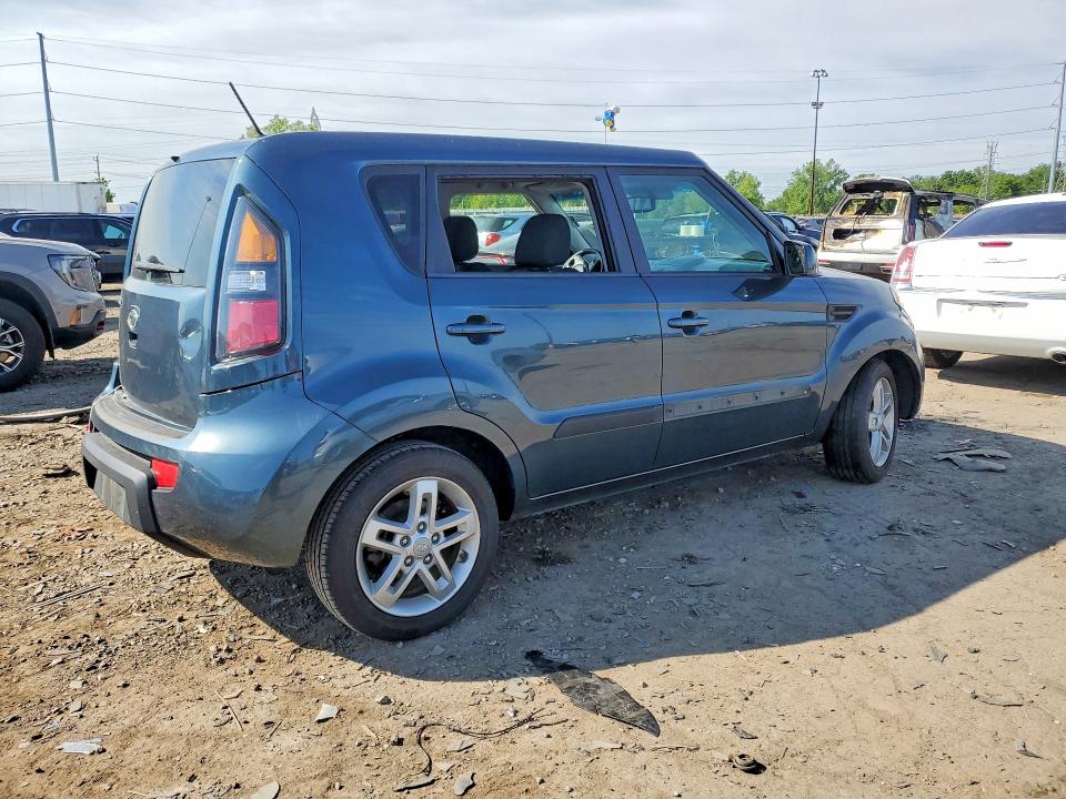2011 Kia Soul VIN KNDJT2A29B7238429 COPART salvage auction — REAR END, Mi - Cert Of Title-Rebuilt Salvage, sold $475 on 2026-07-10 (photo 3)