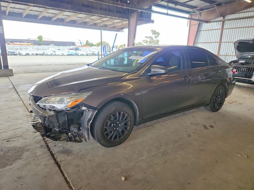 2017 Toyota VIN 4T1BF1FK2HU710801 COPART salvage auction — FRONT END, Ca - Salvage Certificate, sold $1,450 on 2026-07-09 (photo 1)