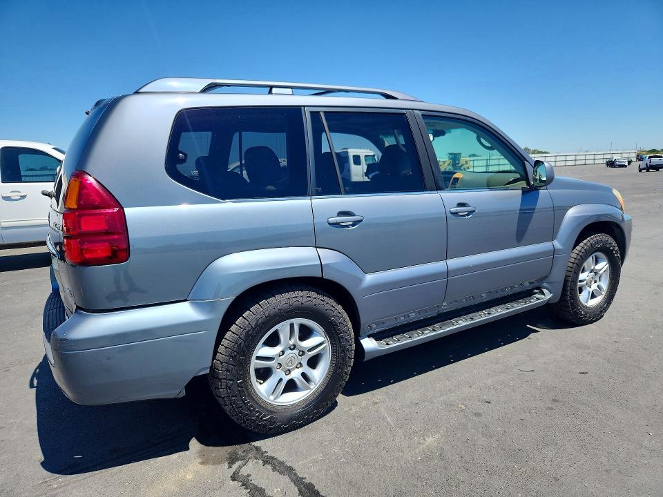 2006 Lexus Gx VIN JTJBT20X660099017 COPART salvage auction — REAR END, Co - Dis/Dlr/Exp Only Salvage Title, sold $3,850 on 2026-07-02 (photo 3)