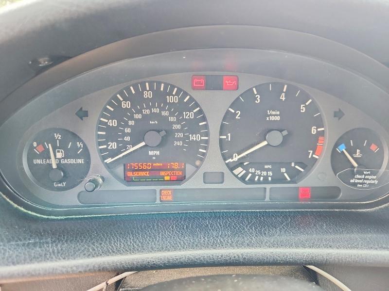 1998 BMW 3 series VIN WBACD3320WAV24684 COPART salvage auction — FRONT END, La - Cert Of Title-Salvage, sold $725 on 2026-07-23 (photo 9)