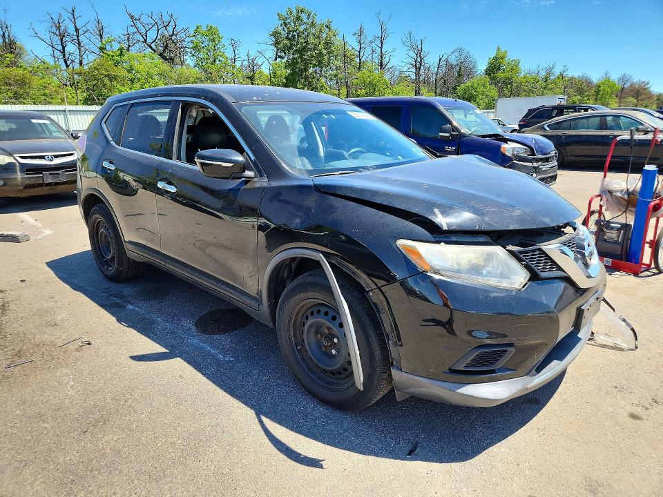 2015 Nissan Rogue VIN KNMAT2MT7FP548279 COPART salvage auction — FRONT END, Ny - Certificate Of Title, sold $550 on 2026-07-06 (photo 4)