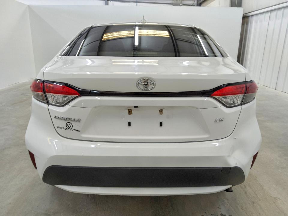 2020 Toyota Corolla VIN JTDEPRAEXLJ078431 COPART salvage auction — REAR END, TX - CERTIFICATE OF TITLE, sold $3,700 on 2026-07-14 (photo 6)