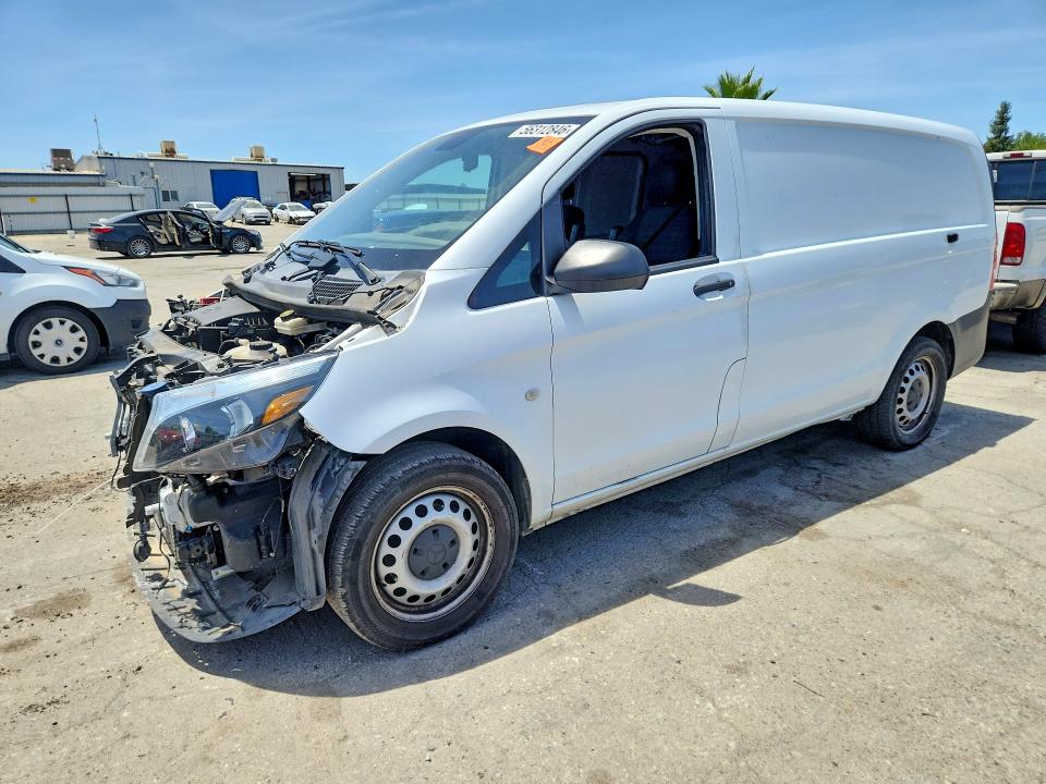 2018 Mercedes-benz Metris VIN WD3PG2EAXJ3456539 COPART salvage auction — FRONT END, Ca - Salvage Certificate, sold $4,200 on 2026-07-10 (photo 1)