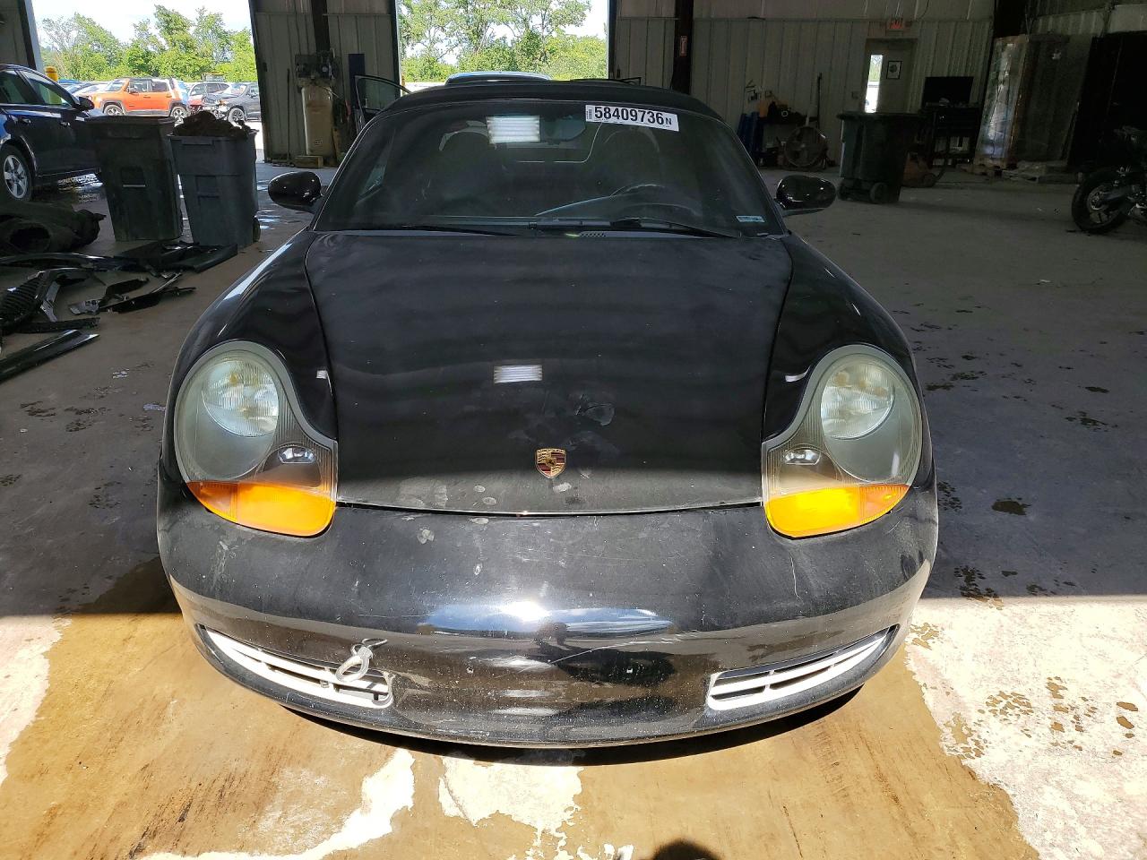 2000 Porsche Boxster VIN WP0CA2982YU621954 COPART salvage auction — Front End, WV - NON PUBLIC CLEAN TITLE, sold $1,200 on 2026-07-01 (photo 5)