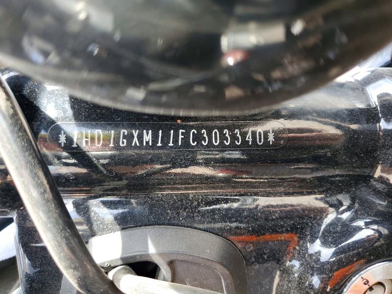 2015 Harley-davidson VIN 1HD1GXM11FC303340 COPART salvage auction — FRONT END, Az - Cert Of Title - Salvage, sold $775 on 2026-07-30 (photo 8)