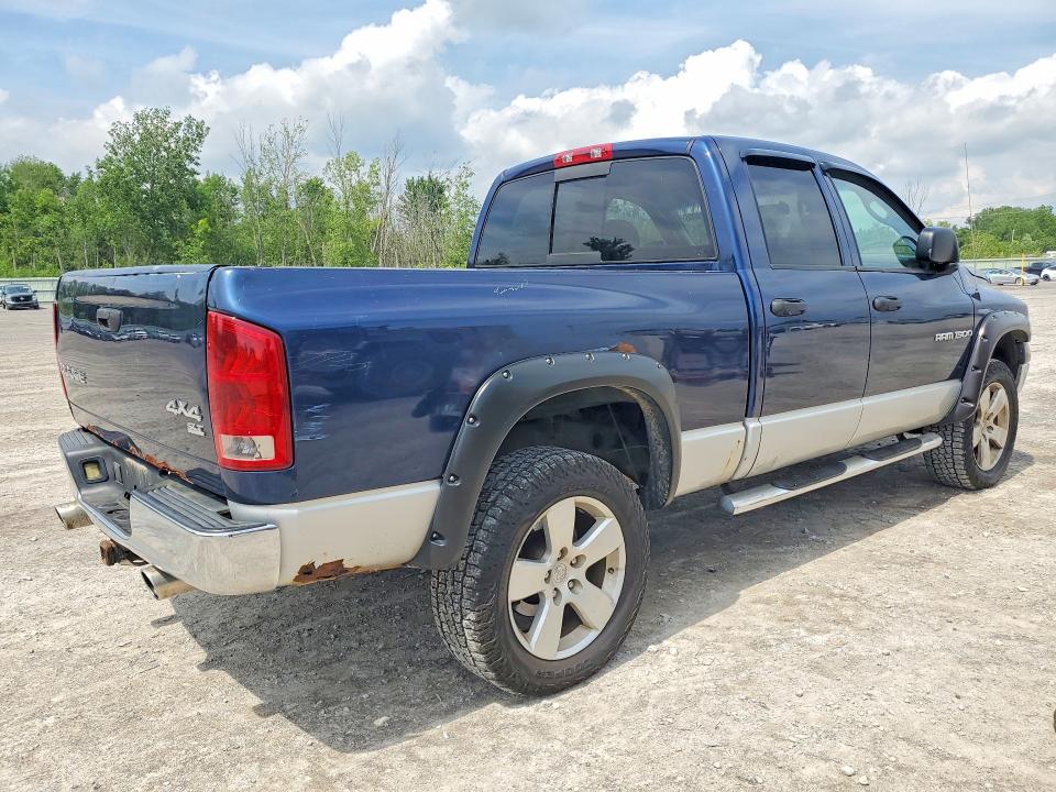 2003 Dodge Ram 1500 VIN 1D7HU18N63S295309 COPART salvage auction — REAR END, NY - MV-907A SALVAGE CERTIFICATE, sold $475 on 2026-07-06 (photo 3)