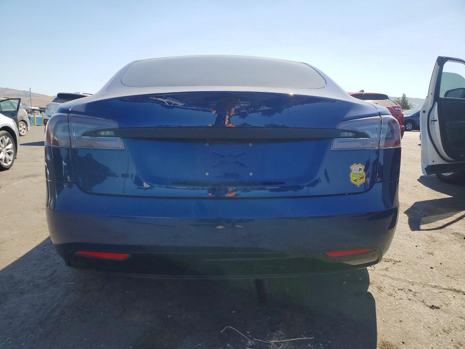 2017 Tesla VIN 5YJSA1E17HF217247 COPART salvage auction — FRONT END, Ca - Salvage Certificate, sold $2,600 on 2026-07-28 (photo 6)