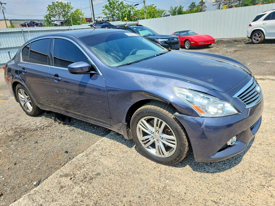 2011 Infiniti G37 VIN JN1CV6AR9BM353687 COPART salvage auction — SIDE, CT - CERT OF TITLE-SALVAGE, sold $475 on 2026-07-31 (photo 4)