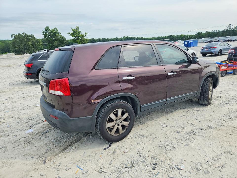 2011 Kia Sorento VIN 5XYKT3A10BG039385 COPART salvage auction — SIDE, Ga - Cert Of Title-Salvage, sold $625 on 2026-07-27 (photo 3)