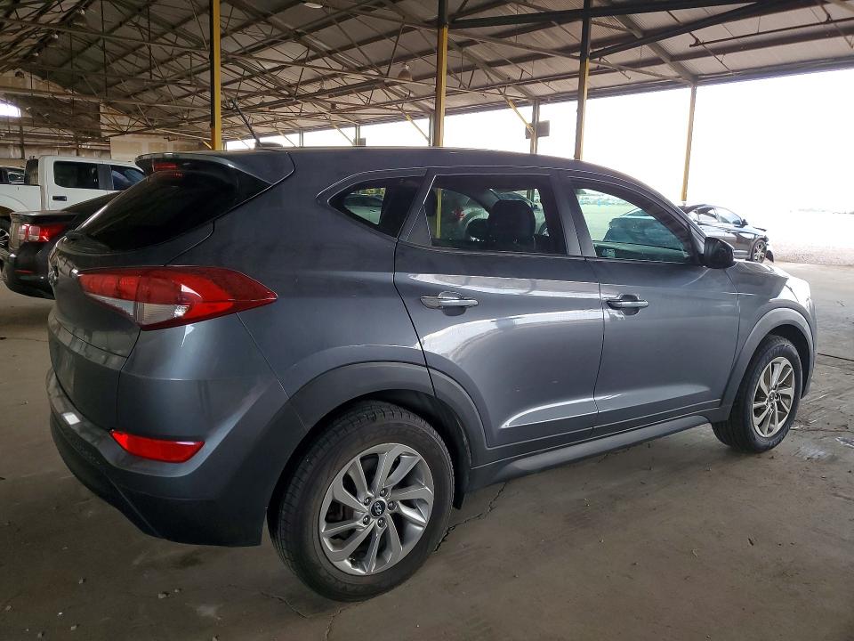 2017 Hyundai Tucson VIN KM8J23A43HU448055 COPART salvage auction — HAIL, Az - Cert Of Title - Salvage, sold $5,500 on 2026-08-02 (photo 3)