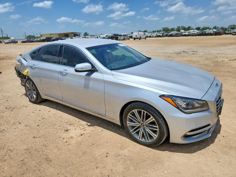 2018 Genesis G80 VIN KMHGN4JEXJU227218 COPART salvage auction — REAR END, Tx - Salvage Vehicle Title, sold $4,200 on 2026-07-02 (photo 4)