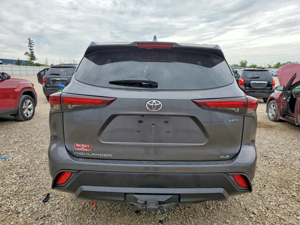 2025 Toyota VIN 5TDKBRCH1SS649069 COPART salvage auction — FRONT END, Ia - Cert Of Title-Salvage Title, sold $12,700 on 2026-07-22 (photo 6)