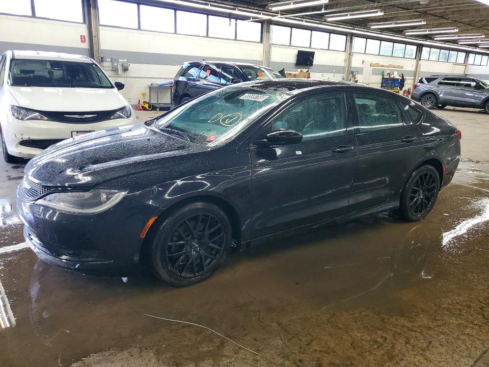 2016 Chrysler 200 VIN 1C3CCCBB5GN172627 COPART salvage auction — MINOR DENT/SCRATCHES, IL - CERTIFICATE OF TITLE, sold $1,400 on 2026-07-09 (photo 1)
