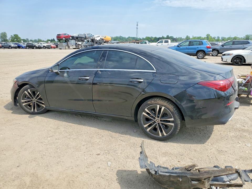 2025 Mercedes-benz Cla-class VIN W1K5J4HB5SN504877 COPART salvage auction — FRONT END, ON - PERMIT NO BRAND - UNFIT, sold $1,100 on 2026-07-21 (photo 2)