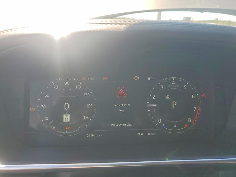 2018 Land rover RANGE ROVER VIN SALGS2RE5JA388074 COPART salvage auction — MECHANICAL, In - Certificate Of Title (P), sold $15,500 on 2026-07-29 (photo 9)