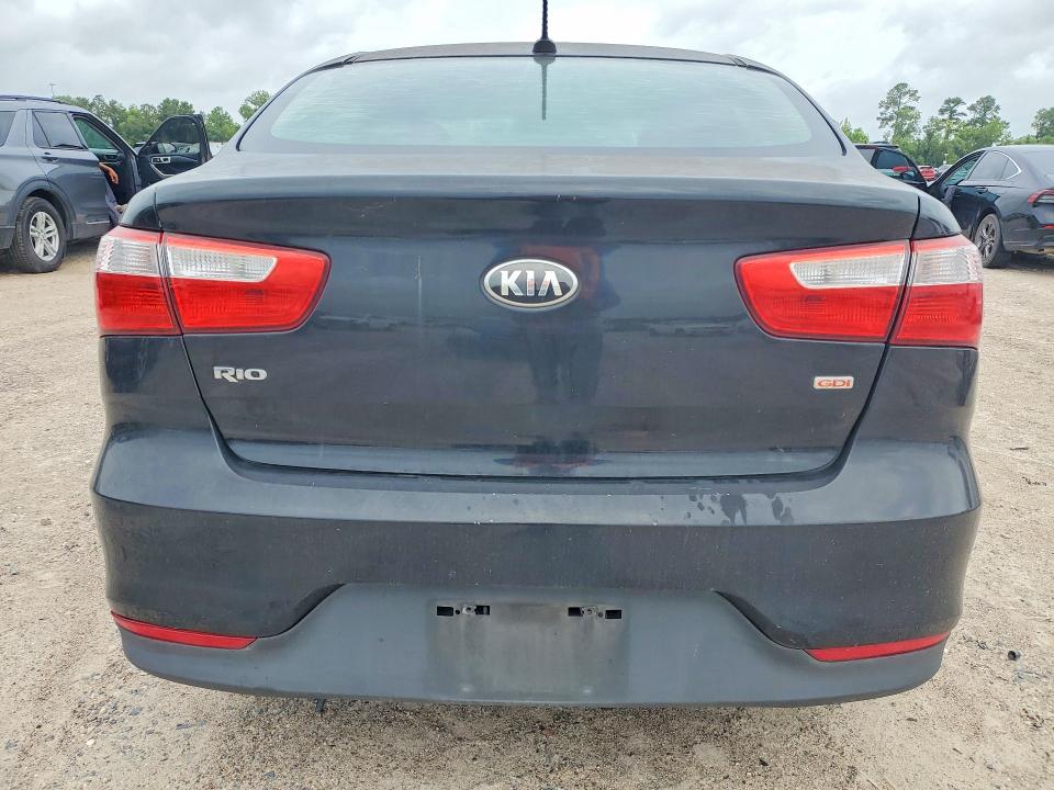 2017 Kia Rio VIN KNADM4A34H6012549 COPART salvage auction — FRONT END, Mt - Certificate Of Title, sold $650 on 2026-07-08 (photo 6)