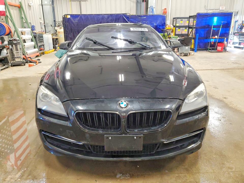 2013 BMW 6er VIN WBAYM1C59DDZ02601 COPART salvage auction — FRONT END, Ut - Certificate Of Title, sold $80 on 2026-07-22 (photo 5)