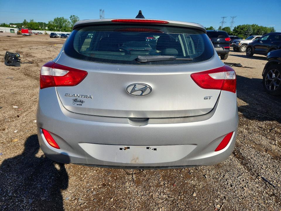 2013 Hyundai Elantra VIN KMHD35LE6DU120635 COPART salvage auction — FRONT END, Il - Salvage Certificate, sold $825 on 2026-07-14 (photo 6)