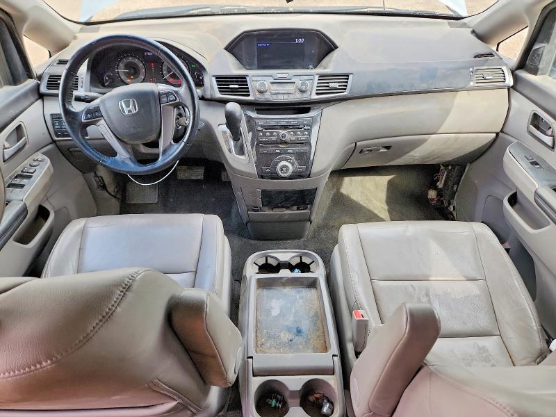 2013 Honda Odyssey VIN 5FNRL5H66DB507822 COPART salvage auction — SIDE, Ab - Bos - Salvage, sold $4,450 on 2026-07-09 (photo 8)