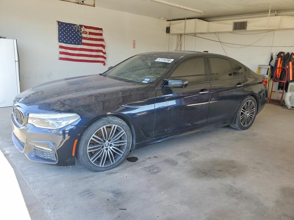 2017 BMW 5er VIN WBAJE7C38HWA03466 COPART salvage auction — MINOR DENT/SCRATCHES, Tx - Certificate Of Title, sold $10,200 on 2026-07-20 (photo 1)