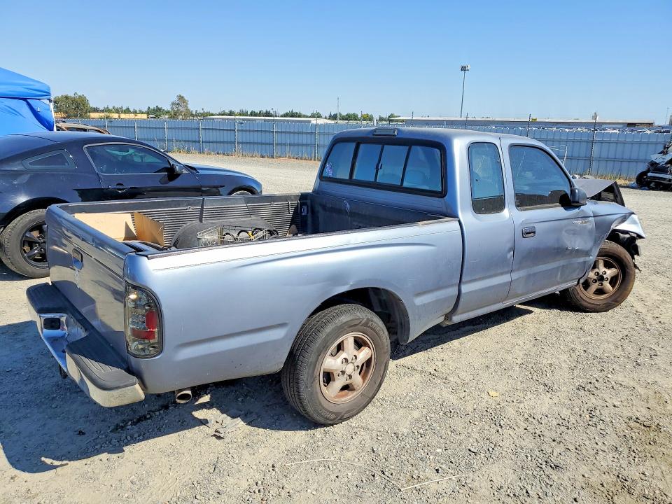 1997 Toyota Tacoma VIN 4TAVN52N2VZ241120 COPART salvage auction — FRONT END, CA - SALVAGE CERTIFICATE, sold $750 on 2026-07-09 (photo 3)