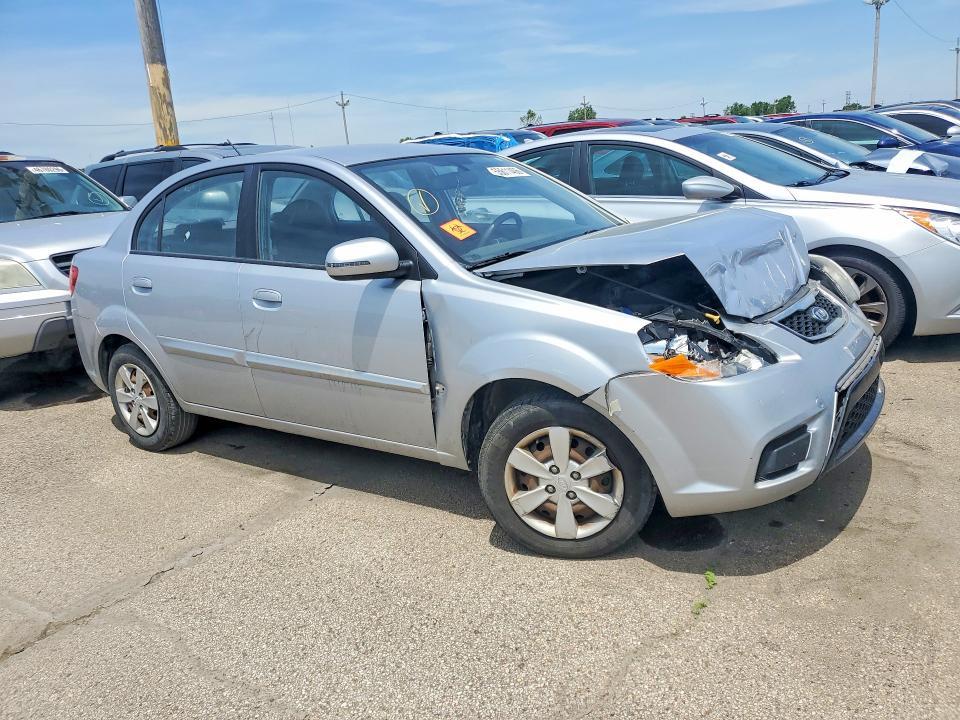 2011 Kia Rio VIN KNADH4A39B6921267 COPART salvage auction — FRONT END, Oh - Cert Of Title-Salvage, sold $225 on 2026-07-15 (photo 4)