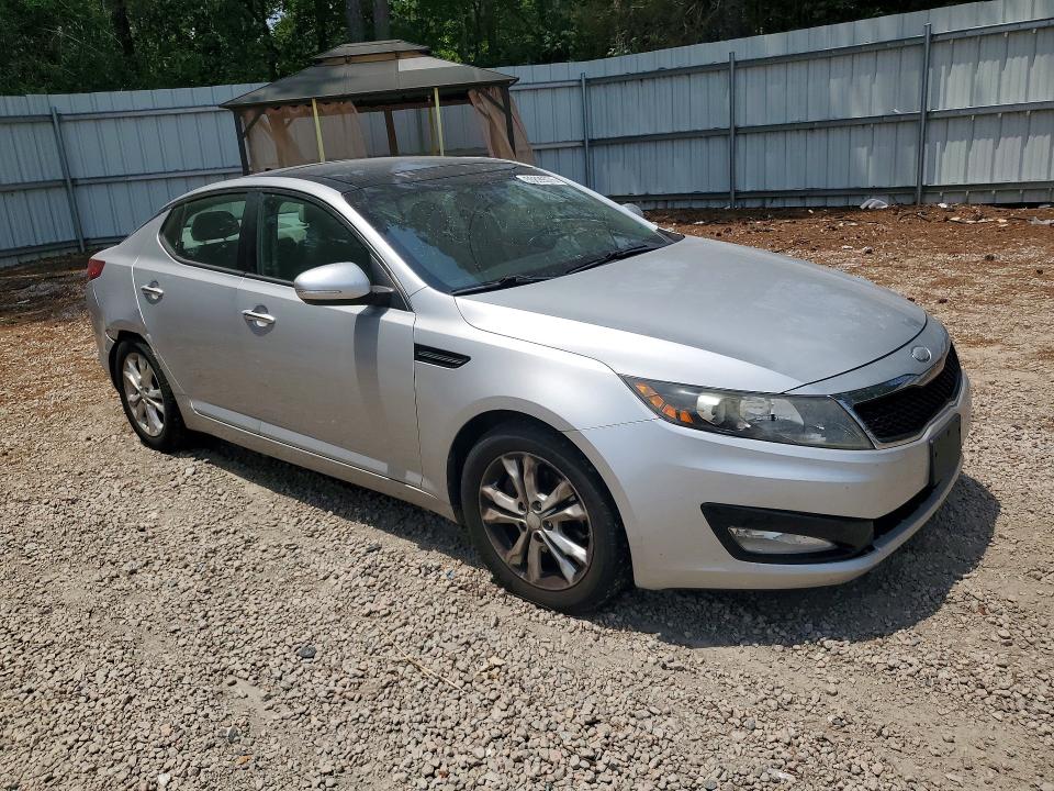 2013 Kia Optima VIN 5XXGN4A77DG186109 COPART salvage auction — REAR END, Nc - Salvage Certificate Of Title, sold $1,450 on 2026-07-31 (photo 4)