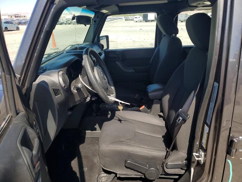 2016 Jeep Wrangler / VIN 1C4BJWDG4GL324240 COPART salvage auction — FRONT END, Nv - Salvage Title, sold $150 on 2026-07-30 (photo 7)