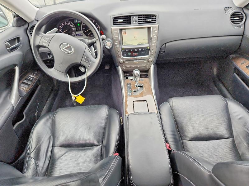 2010 Lexus Is VIN JTHBE5C25A5024379 COPART salvage auction — FRONT END, Ca - Salvage Certificate, sold $1,150 on 2026-07-09 (photo 8)