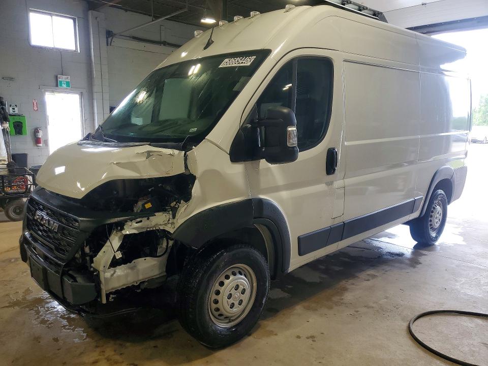 2026 Ram Promaster 2500 VIN 3C6LRVCG1TE165342 — COPART salvage auction photo