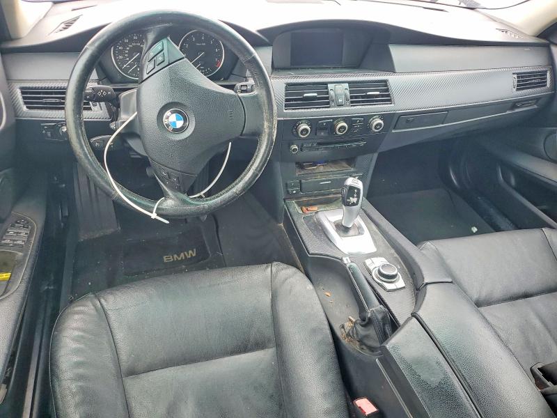 2010 BMW 5er VIN WBANU5C58AC126537 COPART salvage auction — MINOR DENT/SCRATCHES, Oh - Certificate Of Title, sold $325 on 2026-07-29 (photo 8)