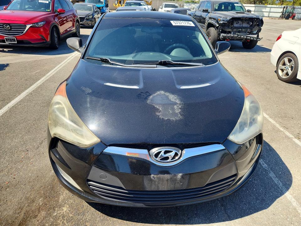 2013 Hyundai Veloster VIN KMHTC6ADXDU094536 COPART salvage auction — SIDE, Ca - Salvage Certificate, sold $625 on 2026-07-14 (photo 5)