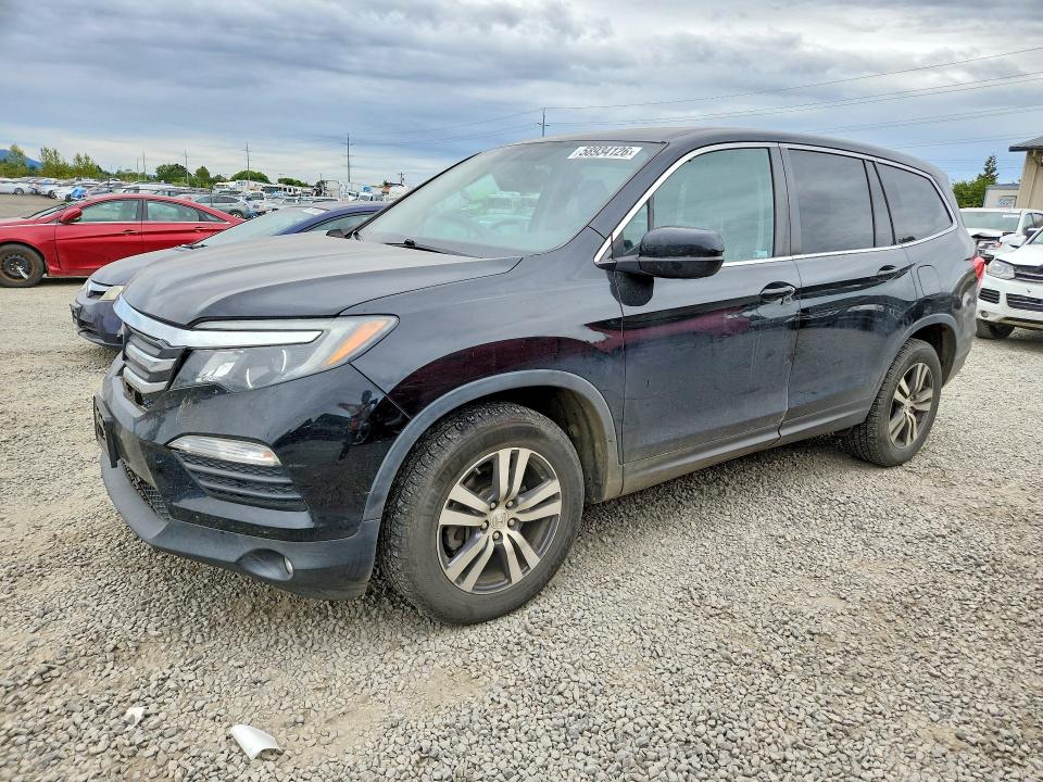 2018 Honda Pilot VIN 5FNYF6H54JB070981 COPART salvage auction — FRONT END, OR - SALVAGE TITLE CERTIFICATE, sold $5,400 on 2026-09-07 (photo 1)