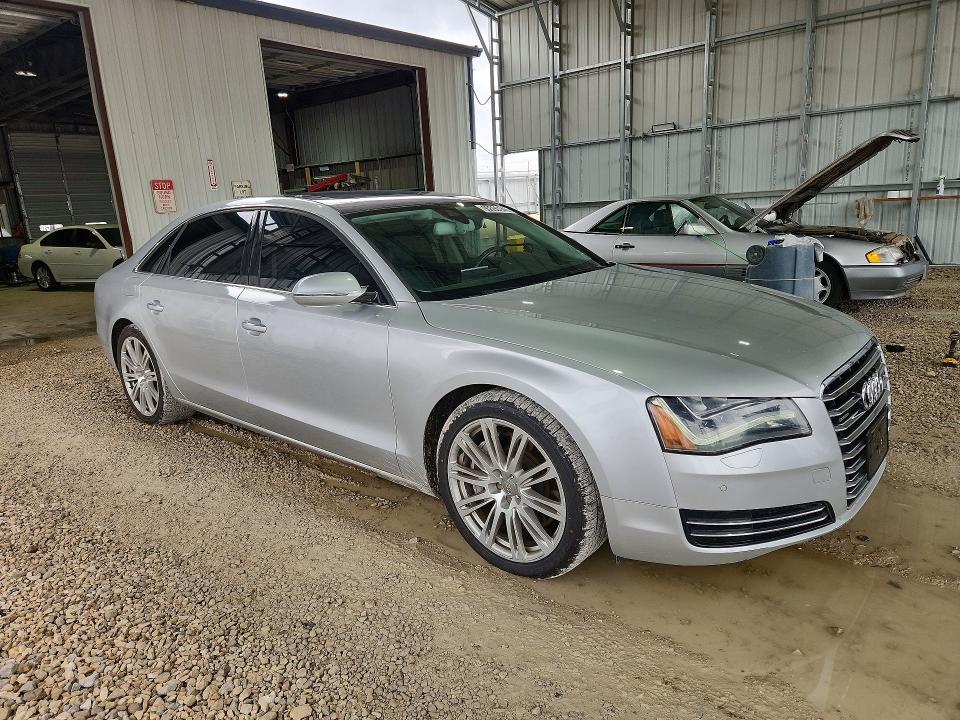 2011 Audi A8 VIN WAURVAFDXBN005699 COPART salvage auction — NORMAL WEAR, Wv - Certificate Of Title, sold $2,100 on 2026-07-08 (photo 4)