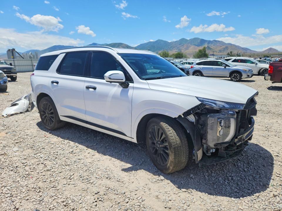 2020 Hyundai Palisade VIN KM8R5DHEXLU044919 COPART salvage auction — FRONT END, Ut - Salvage Certificate, sold $6,600 on 2026-07-24 (photo 4)