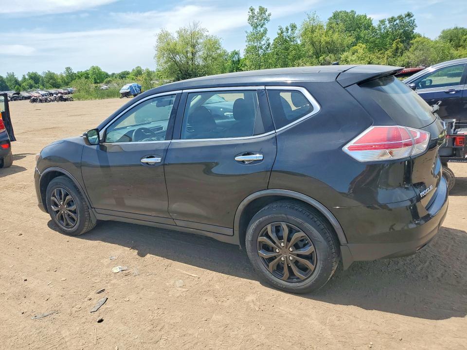2015 Nissan Rogue VIN KNMAT2MV8FP500744 COPART salvage auction — FRONT END, Oh - Cert Of Title-Salvage, sold $2,550 on 2026-07-16 (photo 2)