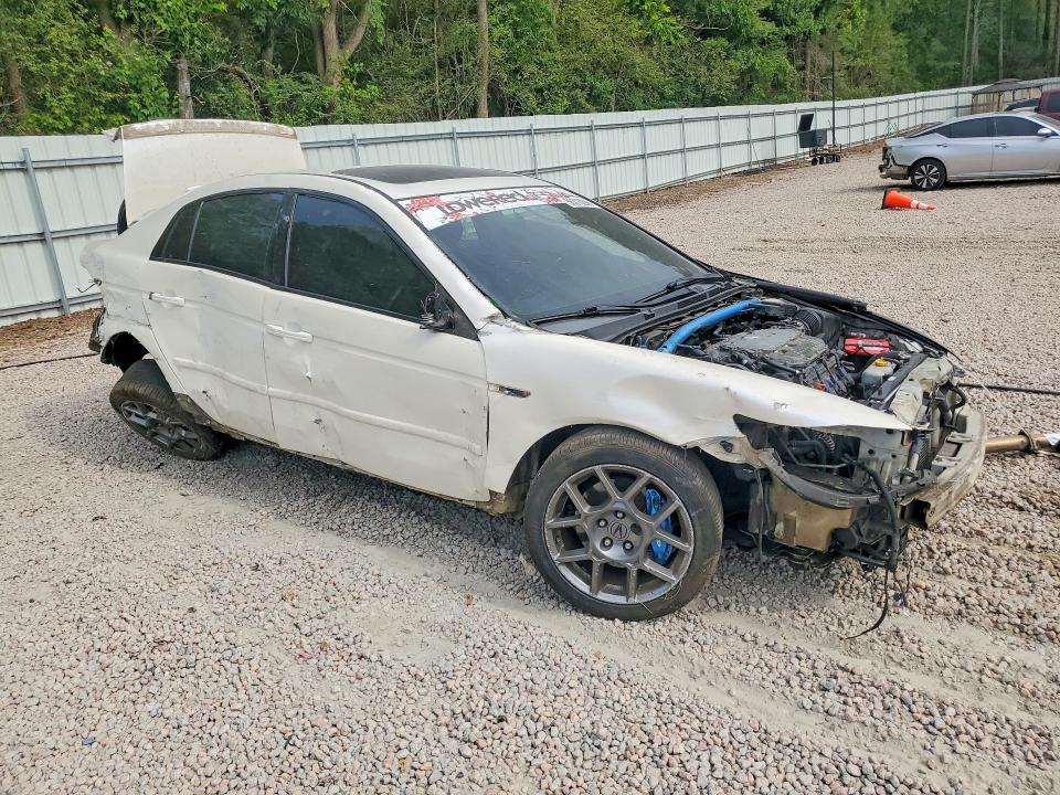 2007 Acura Tl VIN 19UUA76527A011940 COPART salvage auction — ALL OVER, Nc - Salvage Certificate Of Title, sold $375 on 2026-07-24 (photo 4)