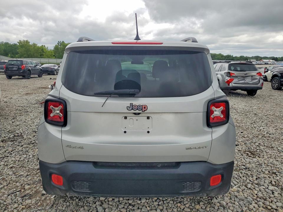 2017 Jeep VIN ZACCJBAH0HPF26399 COPART salvage auction — MECHANICAL, Mi - Dealer Only Clean Title, sold $1,500 on 2026-07-09 (photo 6)