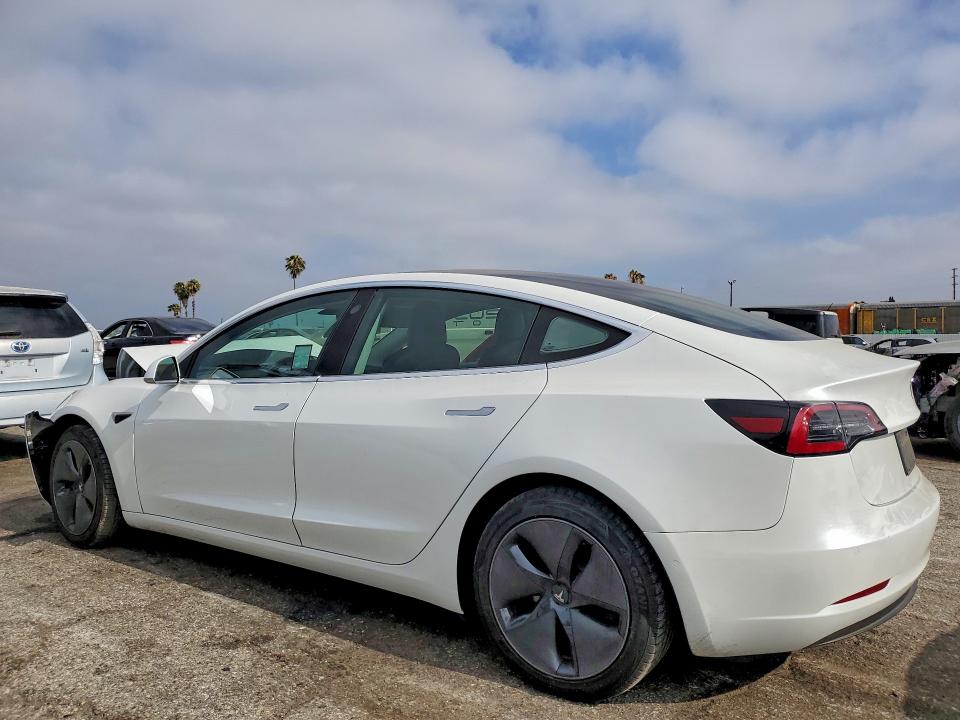 2020 Tesla VIN 5YJ3E1EA3LF660092 COPART salvage auction — FRONT END, CA - SALVAGE CERTIFICATE, sold $5,200 on 2026-07-31 (photo 2)