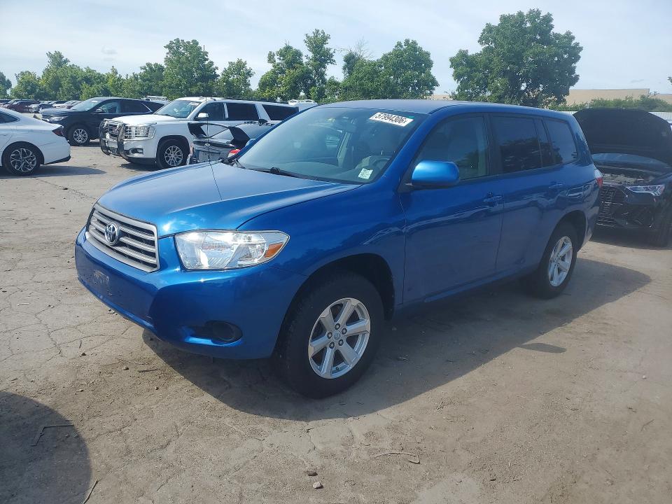 2009 Toyota Highlander VIN JTEES41A492115602 COPART salvage auction — MECHANICAL, Mo - Certificate Of Title, sold $1,650 on 2026-07-24 (photo 1)