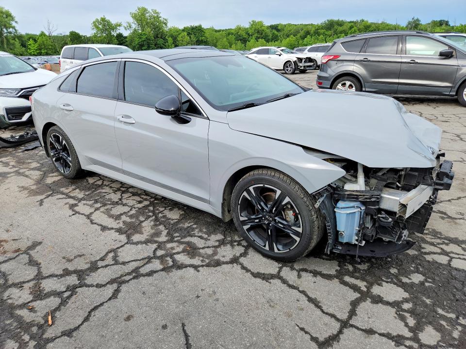 2021 Kia K5 VIN 5XXG64J26MG030614 COPART salvage auction — FRONT END, Ny - Mv-907A Salvage Certificate, sold $6,700 on 2026-07-16 (photo 4)