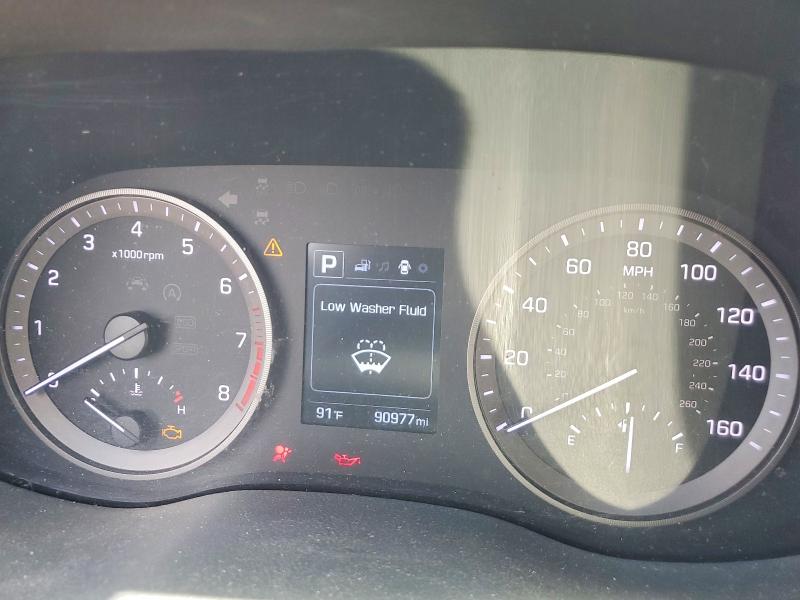 2018 Hyundai Tucson VIN KM8J33A4XJU663418 COPART salvage auction — FRONT END, OH - CERT OF TITLE-SALVAGE, sold $1,950 on 2026-07-27 (photo 9)