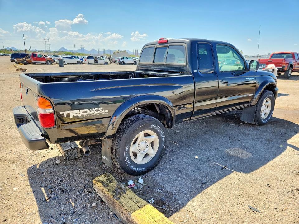 2004 Toyota Tacoma VIN 5TEWN72N04Z436351 COPART salvage auction — NORMAL WEAR, Az - Certificate Of Title, sold $6,200 on 2026-07-31 (photo 3)