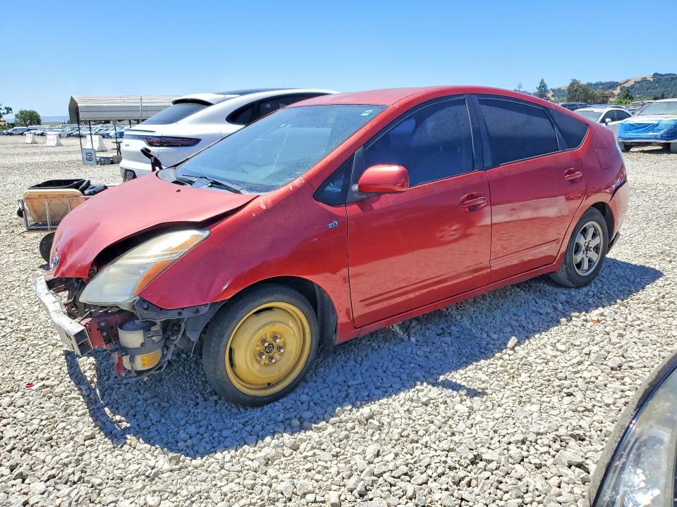 2007 Toyota Prius VIN JTDKB20U173273460 COPART salvage auction — FRONT END, Ca - Salvage Certificate, sold $60 on 2026-07-28 (photo 1)