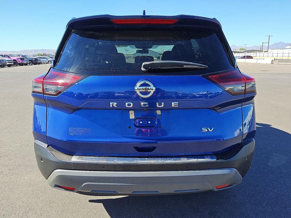 2021 Nissan Rogue VIN 5N1AT3BA6MC836138 COPART salvage auction — FRONT END, Az - Certificate Of Title, sold $2,700 on 2026-07-30 (photo 6)