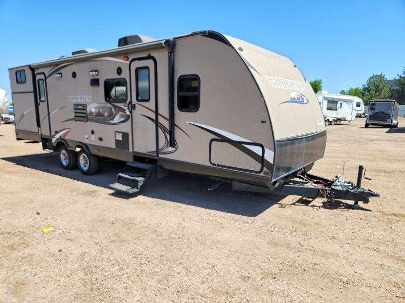 2014 Heartland Wilderness VIN 5SFNB3428EE270372 COPART salvage auction — HAIL, CO - CERTIFICATE OF TITLE, sold $7,100 on 2026-07-13 (photo 1)