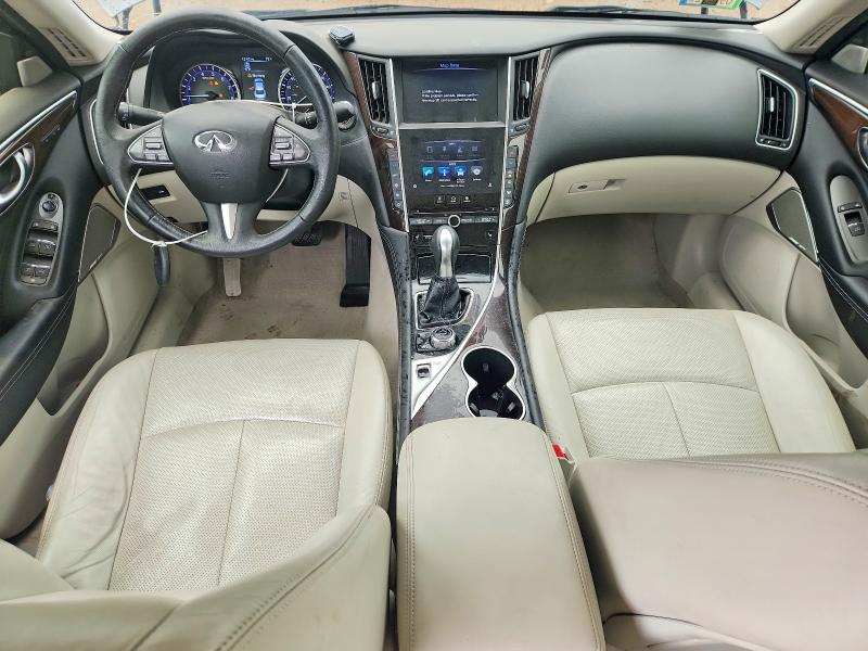 2017 Infiniti VIN JN1EV7AR4HM833465 COPART salvage auction — FRONT END, Il - Salvage Certificate, sold $4,500 on 2026-08-26 (photo 8)