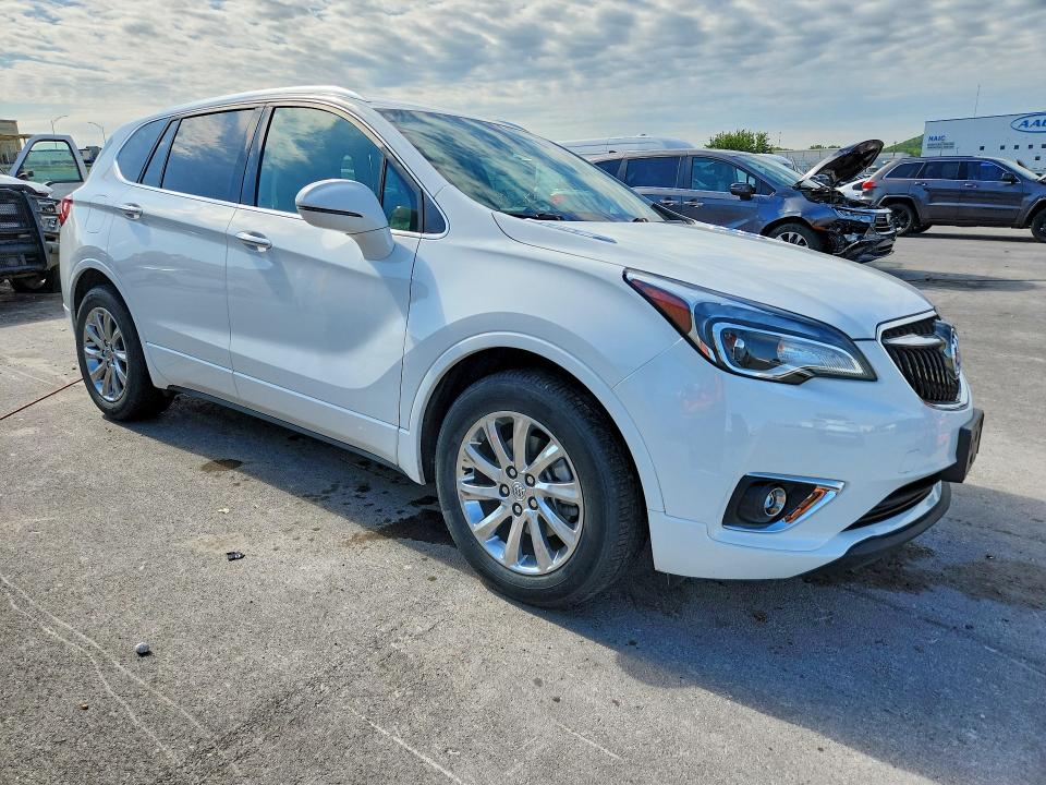 2019 Buick Envision VIN LRBFXCSA3KD012196 COPART salvage auction — SIDE, Ok - Cert Of Title-Salvage, sold $975 on 2026-07-08 (photo 4)